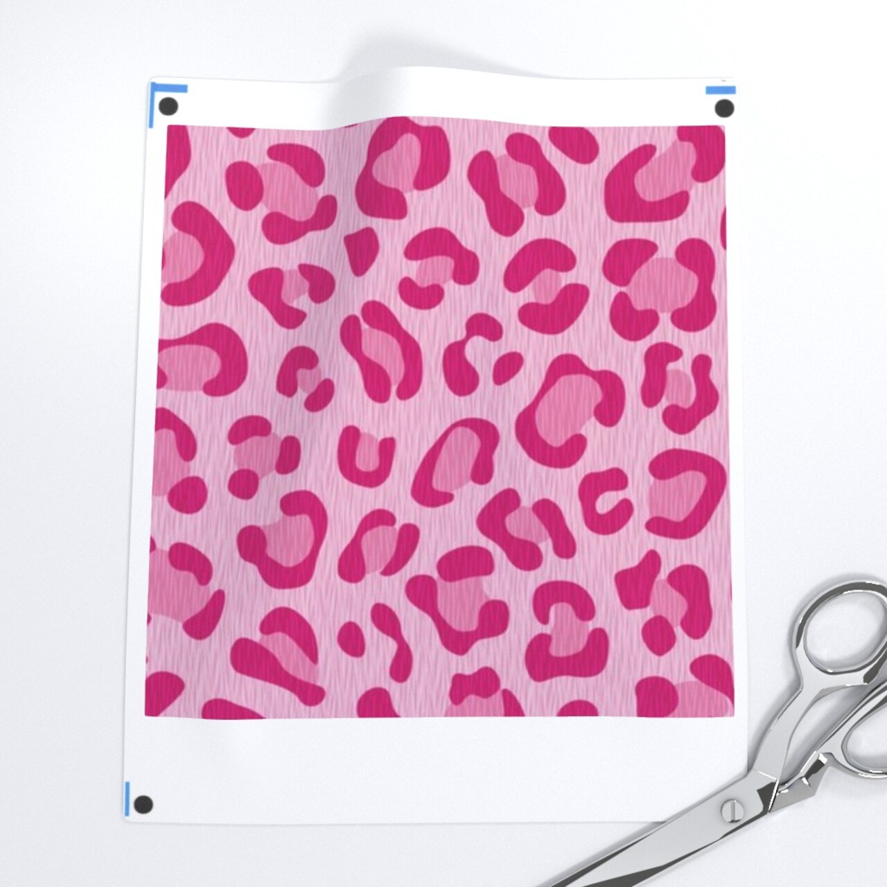 Pink Animal Print Leopard Y2K Custom Printed Fabric by Spoonflower Various Fabrics by the Yard or Fat Quarter